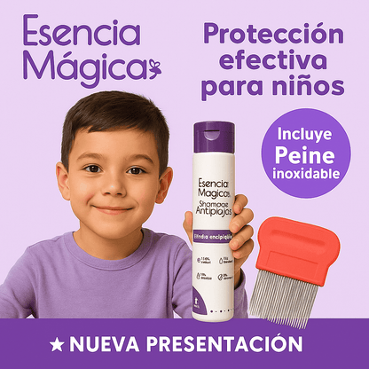 Esencia Mágica: Dile adiós a los piojos desde el primer baño